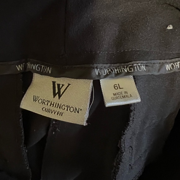 2/$13 EUC flare dress pants, size 6L - Picture 3 of 3